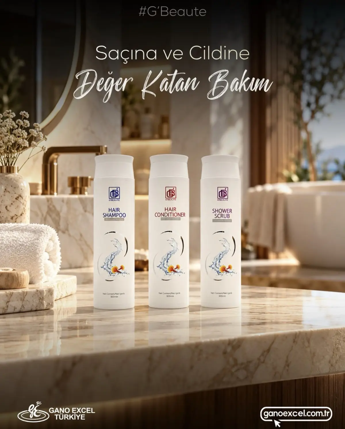  G'BEAUTE HAIR CONDITIONER -SAÇ KREMİ - Küçük görsel 2